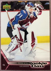 2005-06 Upper Deck Rookie Class #35 Peter Budaj Colorado Avalanche RC - Picture 1 of 1