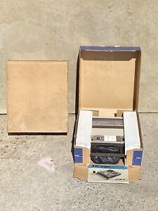 VINTAGE AIWA TP-730 SOLID STATE TAPE RECORDER W BOX AND MANUALS AS-IS 