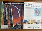 1954 GE General Electric Ad Man Made Thunderbolts 1954 Jell-O Ad Kangaroo