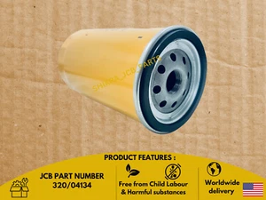 FILTRO DE ACEITE MOTOR RETROEXCAVADORA JCB (Nº DE PIEZA) 320/04134, 320/04133A 320/B4420) - Imagen 1 de 8