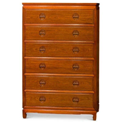 Vendedor de EE. UU. - Cajonera alta longevidad de palisandro acabado natural Foto 1 de 4