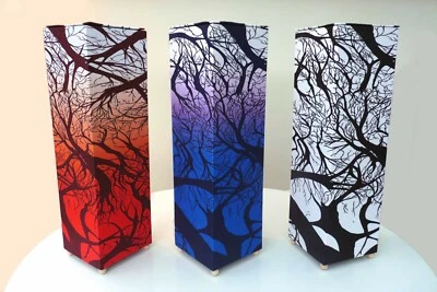  Table lamp with With Silhouette Tree design - Image 1 of 4