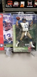 MC FARLANE SPORTS PICKS SERIE 2001 SERIE 1 ST. LOUIS RAMS KURT WARNER FIGURA!! - Foto 1 di 6
