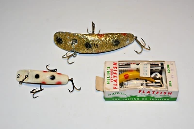 Lote vintage de peces planos Helin Foto 1 de 4