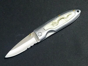 Fighter Dragon Folding Pocket Knife - Picture 1 of 9