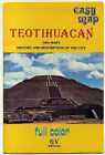 TEOTIHUACAN. Two maps. History and description of the city (Cartina - Map)