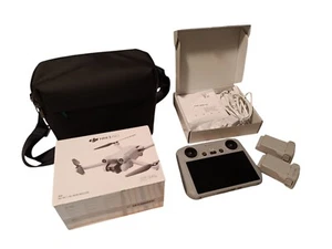 DJI Mini 3 Pro Drone 4K + RC Smart Controller + 2 Batteries + Bag - New - Picture 1 of 7