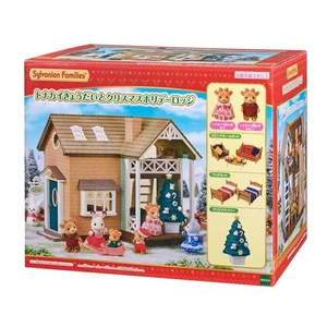 Sylvanian Families Christmas Lodge Reindeer Brothers Set Calico Critters New DHL - Picture 1 of 14
