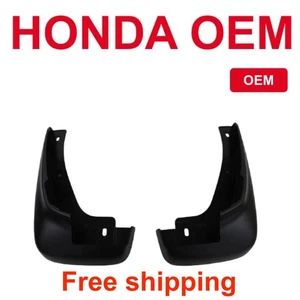 Genuine OEM 2001-2004 Honda Civic Set Splash Guard Front Bumper Door - Picture 1 of 5