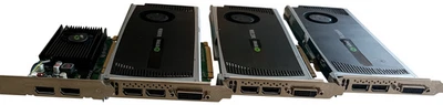 4 x Scheda graficavideo 1 x NVIDIA NVS 310, 1 GB + 3 X NVIDIA QUADRO 4000 2 GB - Immagine 1 di 3