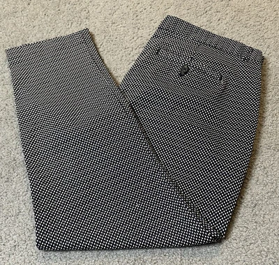 Pantalones Cortos Gap Para Mujer 14 Calce Ajustado Estampado Azul Marino Pierna Recta Atletismo Náutico Foto 1 de 4