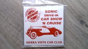 Daytona Trophy Sonic Drive-In Car Show Plaque Sierra Vista Car Club - Picture 1 of 2