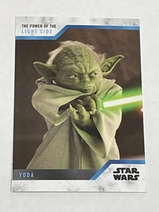 2019 Topps Set 17: Star Wars: The Power of the Light Side #9 - Yoda - Picture 1 of 2