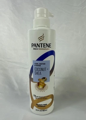 Pantene Pro-V Miracles Curl Define & Shine Coconut + Shea Sulfate-Shampoo13.5 fl - Image 1 of 4