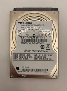 Toshiba MK5065GSXF 500GB SATA II 2.5 in Drive HDD - Picture 1 of 2