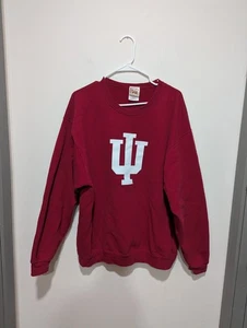 Vintage Indiana Hoosiers Crewneck Sweatshirt IU Red Oak XL - Bild 1 von 3