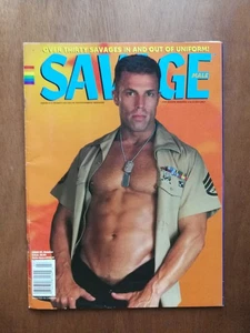 Savage Male Magazine Issue #27 Michael D'Amors Military  Gay Interest Playguy - Picture 1 of 1