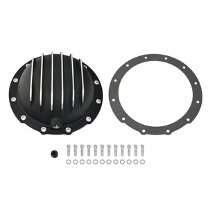 Black Rear Differential Cover w/Gasket &Drain Plug 12-Bolt For Jeep AMC Model 20 - Picture 1 of 8