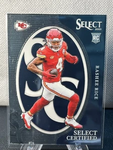 2023 Select Rashee Rice Certified Rookies #CRO-RRI RC Kansas City Chiefs - Bild 1 von 2