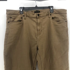Banana Republic Mens Pant 40 X 30  Slim Fit Stretch Fabric Comfort Tan - Picture 1 of 7