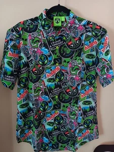 Game Theory Merch "HR Approved Vacation Shirt" Men's Size S UFO Aliens Matpat - Picture 1 of 7