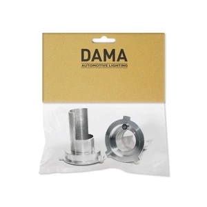 9003 H4 HID Xenon Retrofit Headlight Bulb Cut-Off Shields Adapters w/ Screws 2X - Picture 1 of 3
