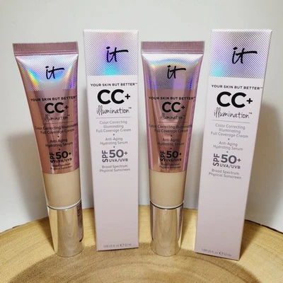 2x it Cosmetics CC+ illumination (Light) Full Coverage Anti-Aging Foundation - Image 1 of 4