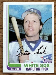 1982 Topps Baseball- #110 Carlton Fisk HOF - Foto 1 di 2