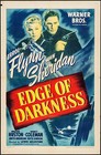 Poster Edge of Darkness 1943 27"x41" FN+ 6.5 Errol Flynn Ann Sheridan