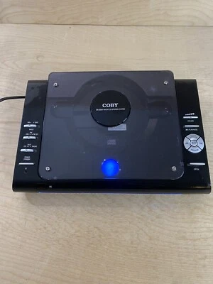 Coby CX-CD377 Micro Cd Stereo System Tested Works No Remote Or Speakers - Image 1 of 3