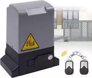 Motore Cancello Scorrevole Elettrico, 550W Operatore Cancello Elettrico Hardware Kit per Sicurezza - Foto 1 di 9