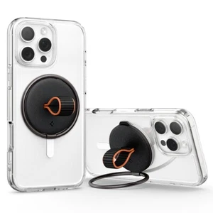 Spigen O-Mag Uchwyt na telefon OM104 Mag Fit Ring z nylonową zakładką - Zdjęcie 1 z 31