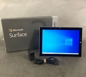 Microsoft Surface Pro 3 1645 10.8" Atom x7 1.6GHz 2GB 64GB SSD Tablet Bundle