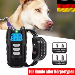 Hund Ausbildung Erziehungshalsband Fernbedienung Training Ton Vibration Schock - Bild 1 von 6