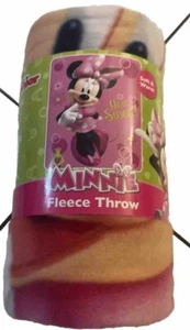 Disney Junior minnie fleece Throw blanket - Picture 1 of 4