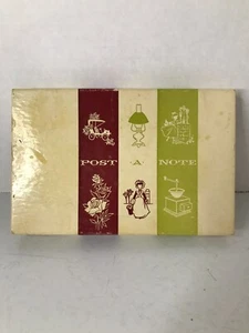 Vintage Current Post A Note Postcards 8 Designs with Insert Full Box - Picture 1 of 8