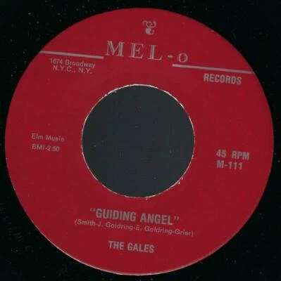 The Gales Guiding Angel / Baby Come Home 45 M- Doo-Wop R&B Mel-o REPRO - Image 1 of 2