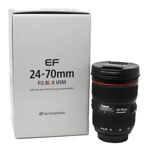 Canon EF 24-70mm f2.8 L II USM Lens UK NEXT DAY DELIVERY - Picture 1 of 12