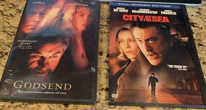 City by the Sea/ Godsend (2 DVD Lot) Robert De Niro, Greg Kinnear **Like New - Picture 1 of 1