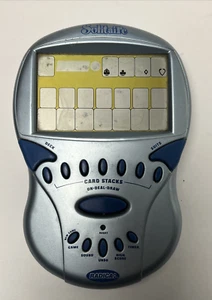 RADICA Solitaire Big Screen gioco elettronico portatile 2000 con pulsante Annulla testato - Foto 1 di 7
