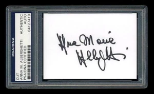 ANNA MARIA ALBERGHETTI FIRMATO MINT CUT PSA/DNA SLABBED AUTOGRAFO - Foto 1 di 1