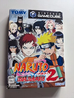 Naruto Clash of Ninja 2 Japanese GameCube NTSC-J (CIB) - Image 1 of 4