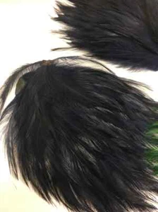 Aplique de pluma vintage | suministros de sombrero | adornos de pluma | decorativo - Imagen 1 de 8