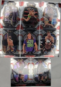 Wrestling card 8 card holo lot. NXT, RAW, Smack Down. Panini Select. Holo - Picture 1 of 8