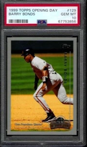 PSA 10 - 1999 Topps Opening Day #129 Barry Bonds San Francisco Giants - Picture 1 of 2