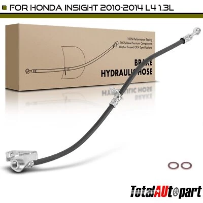 Brake Hydraulic Hose for Honda Insight 2010-2014 L4 1.3L Front Right Passenger - Image 1 of 4