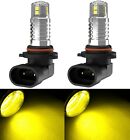 LED 20W 9006 HB4 Golden Two Bulbs Head Light Low Beam Show Use Replacement Lamp