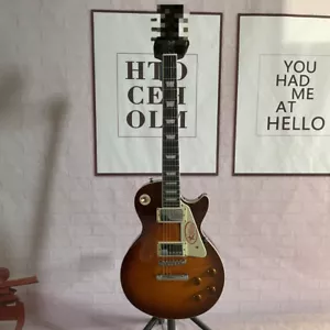 Guitarra Eléctrica Maybach Lester 60' Ice Tea LP Cuerpo y Cuello Caoba Envío Rápido - Imagen 1 de 7