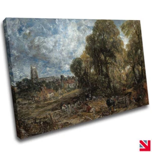 John Constable Stoke-by-Nayland CANVAS Wall Art Picture Print - Picture 1 of 3