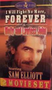 Sam Elliot 2 VHS Movie Set (I Will Fight No More & Molly and Lawless John)-New - Imagen 1 de 1